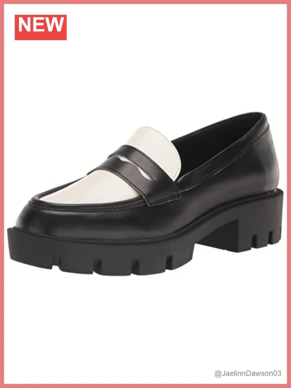 Classic Almond Toe Loafer with Lug Sole Slip On